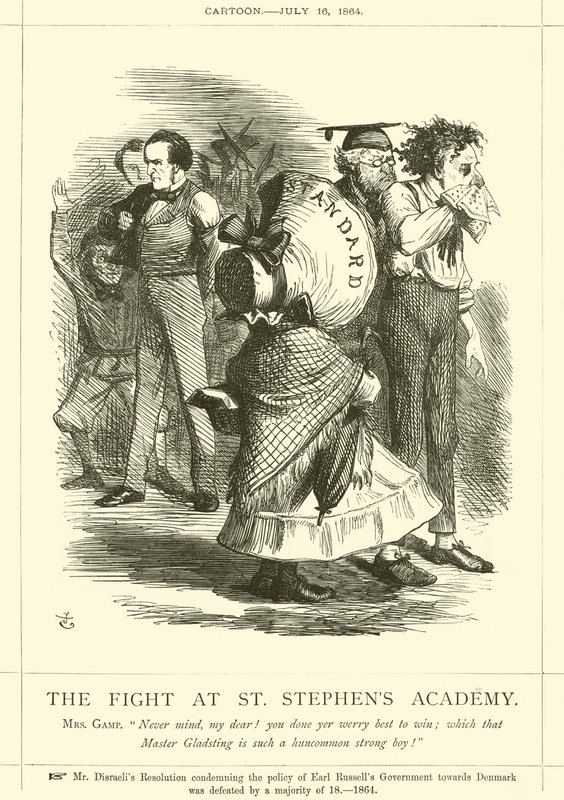 Kampen ved St Stephens Academy av after John Tenniel