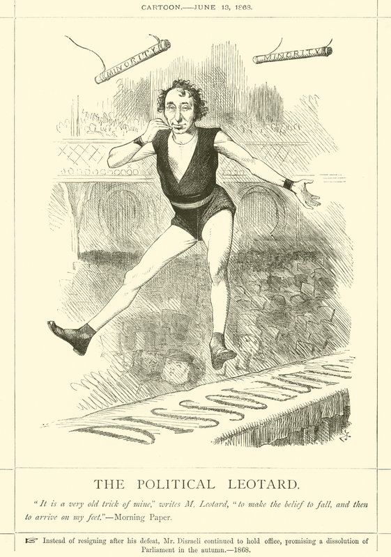 Den politiske trikoten av after John Tenniel