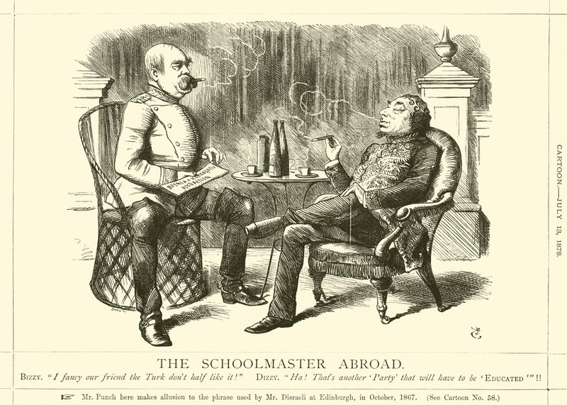 Skolemesteren i utlandet av after John Tenniel
