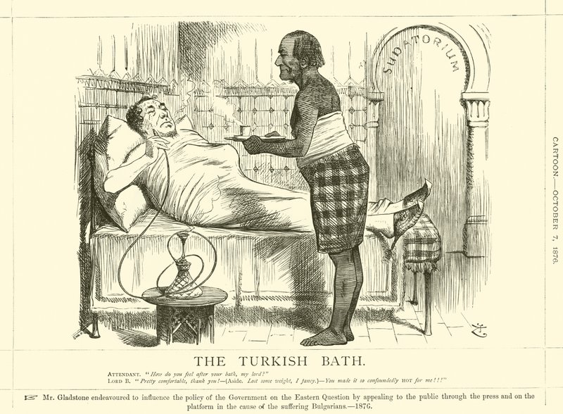 Det tyrkiske badet av after John Tenniel