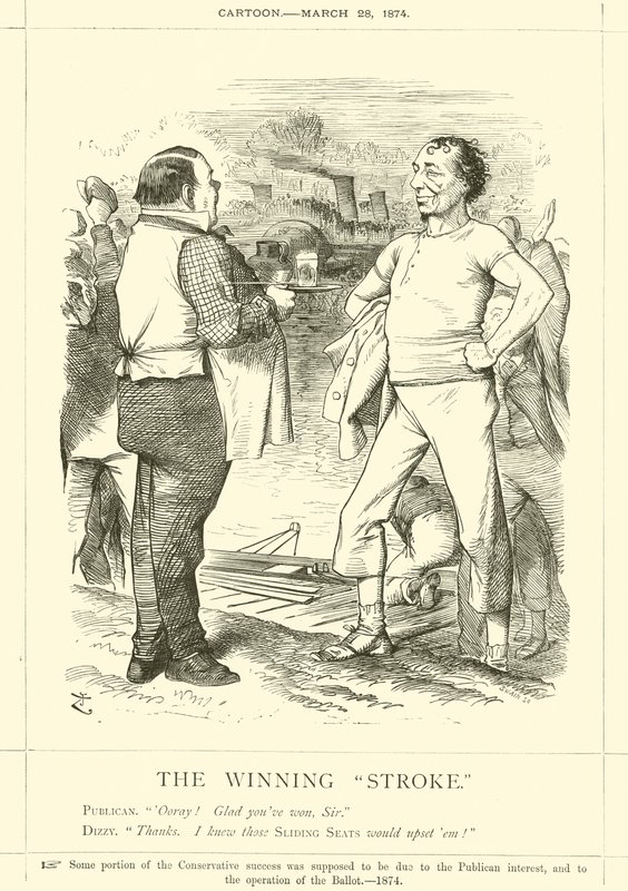 Vinnerslaget av after John Tenniel
