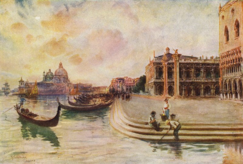 Molo, Venezia av Joseph (after) Finnemore