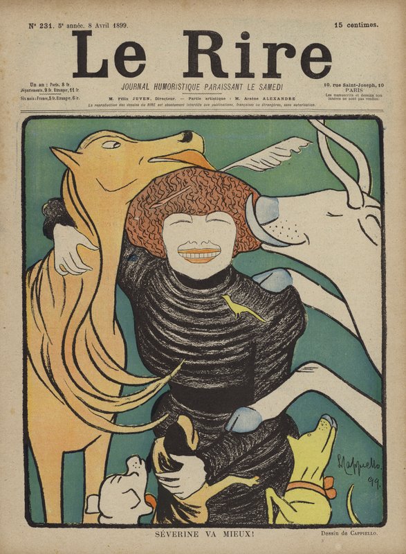 Illustrasjon for Le Rire av after Leonetto Cappiello