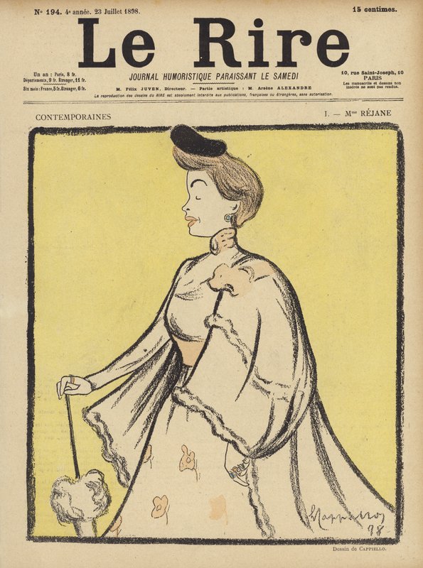 Illustrasjon for Le Rire av after Leonetto Cappiello