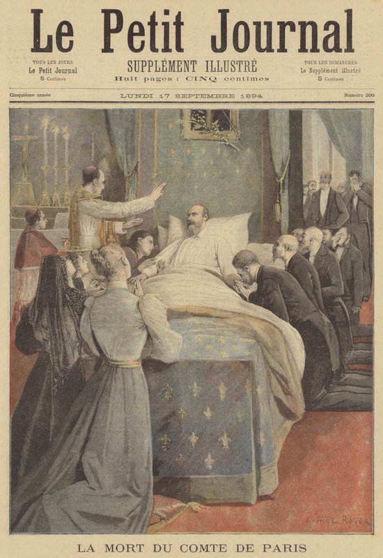 Prins Philippe, grev av Paris, døde av after Lionel Royer