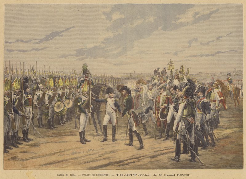 Tilsit av after Lionel Royer