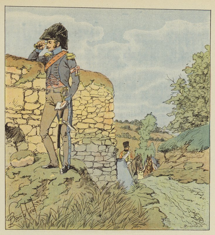 medhjelperens leirskjolds generelle avdeling av after Louis Charles Bombled