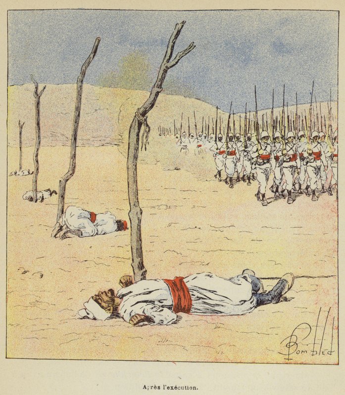 Etter henrettelsen av after Louis Charles Bombled