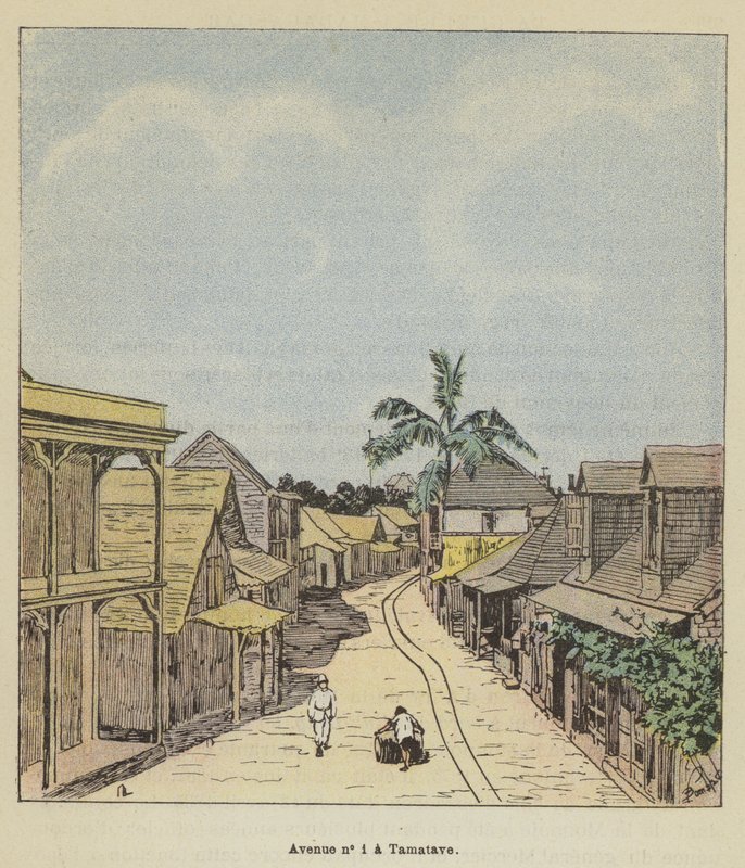 Avenue nr. 1 i Tamatave av after Louis Charles Bombled