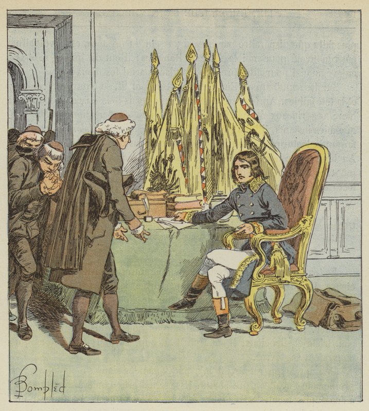 I Italia reddet jeg prester av after Louis Charles Bombled