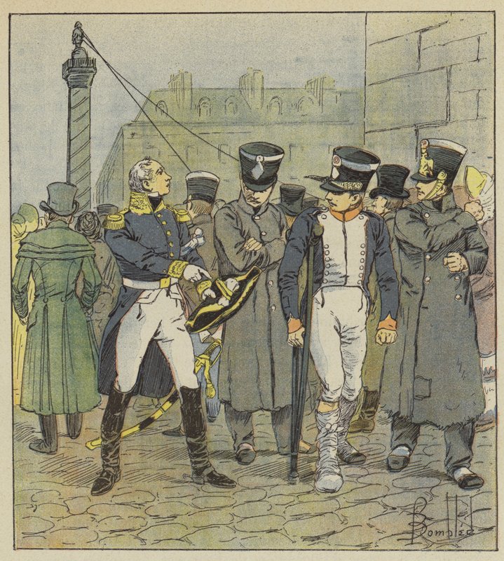 Jeg så ham få leksjoner som ville fått en til å rødme av after Louis Charles Bombled