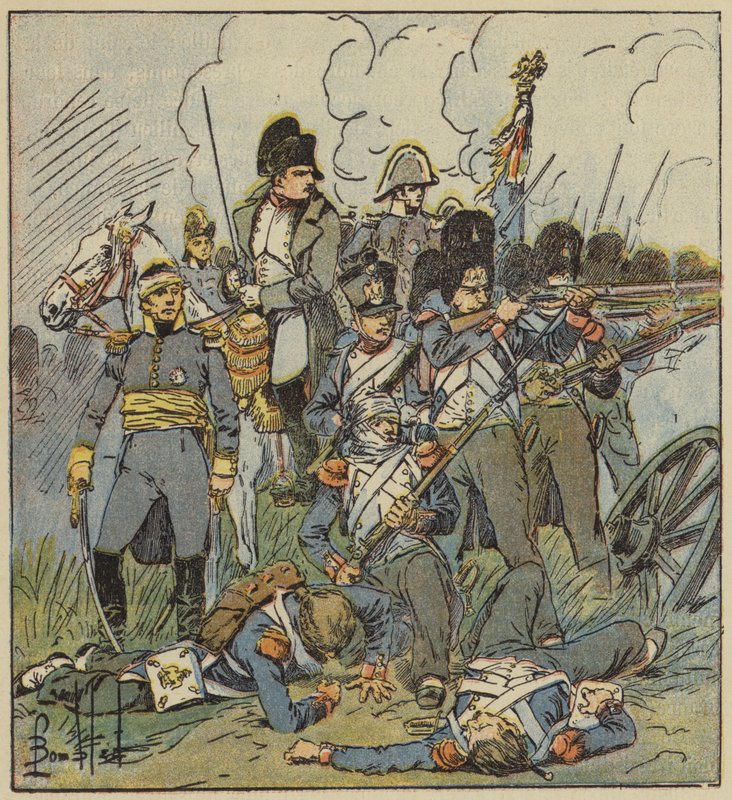 Keiseren hadde nettopp tapt et stort slag av after Louis Charles Bombled