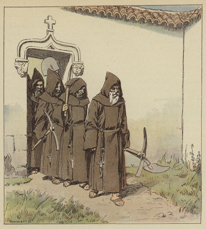 Frankrike kunne og burde ha noen galehus kalt trappister av after Louis Charles Bombled