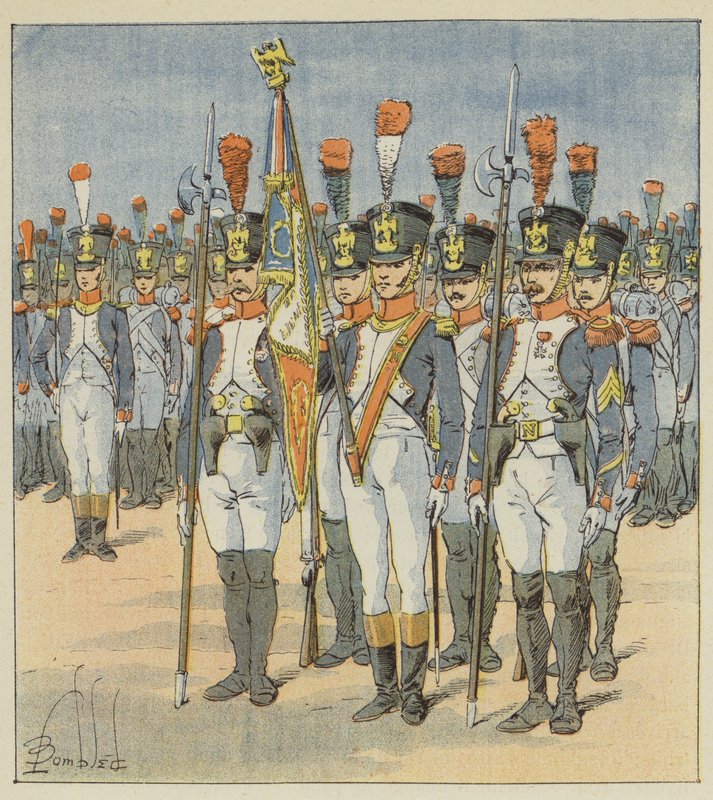 Ørnevakten av after Louis Charles Bombled