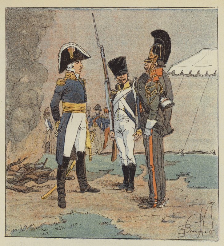 Marshal Augereau, hertug av Castiglione av after Louis Charles Bombled