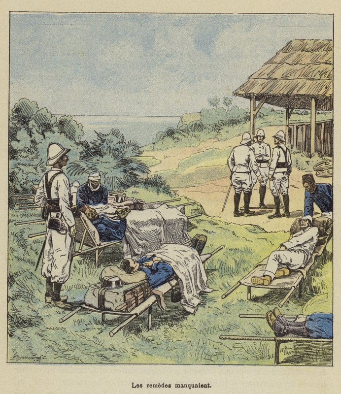 Midlene manglet av after Louis Charles Bombled