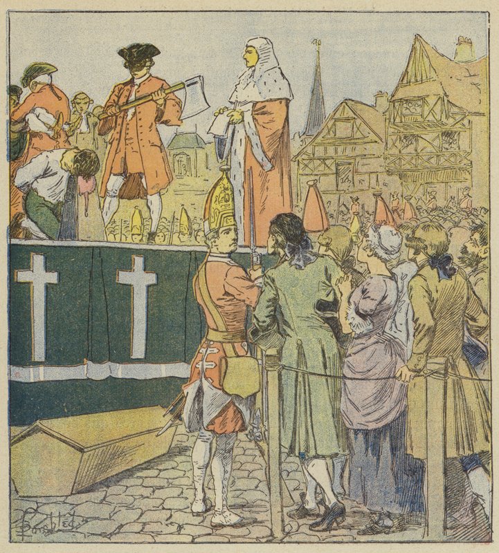 Opptrådte Napoleon som de nåværende fyrstene i huset til England? av after Louis Charles Bombled