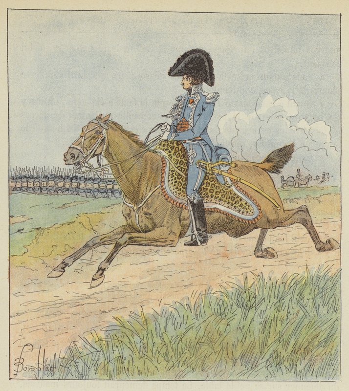 Ordinansoffiser for keiseren av after Louis Charles Bombled