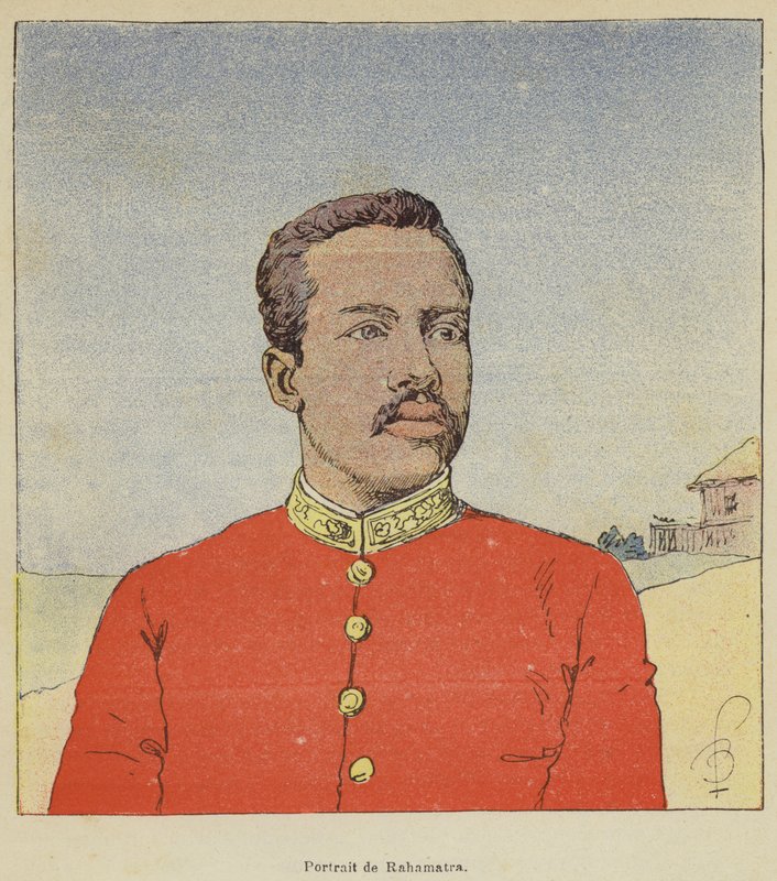 Portrett av Rahamatra av after Louis Charles Bombled
