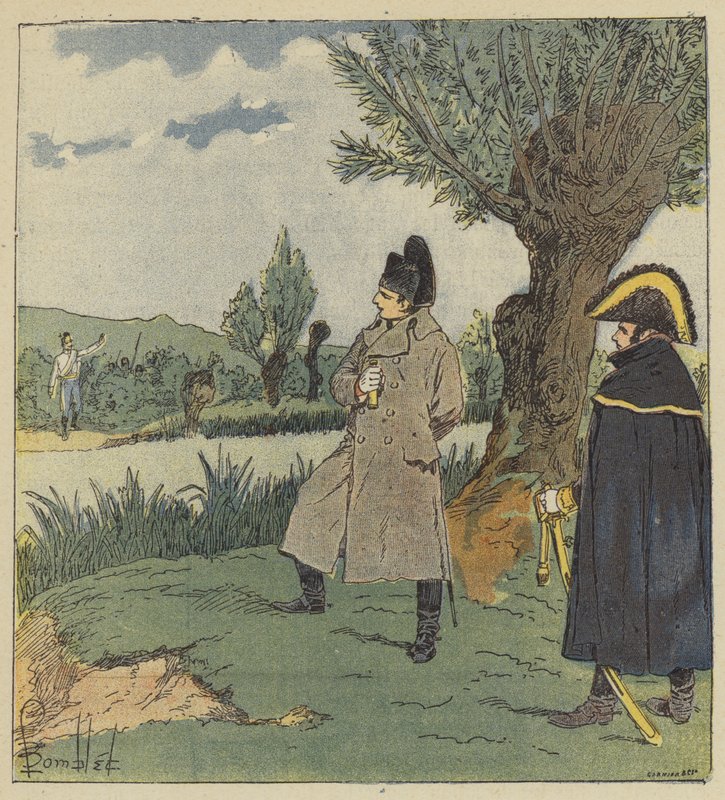 Stå ned, si, det er ikke din plass av after Louis Charles Bombled