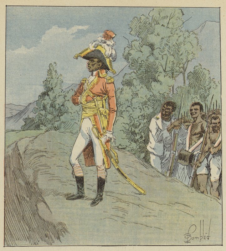 Toussaint var ikke en mann uten fortjeneste av after Louis Charles Bombled