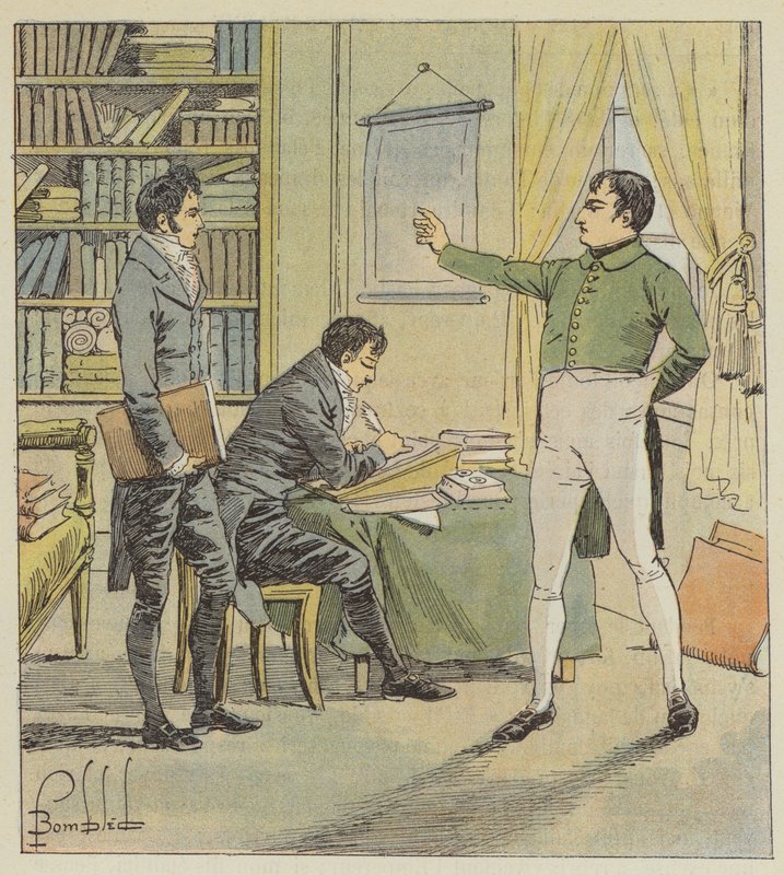 Vil du vite Napoleons skatter? De er enorme av after Louis Charles Bombled