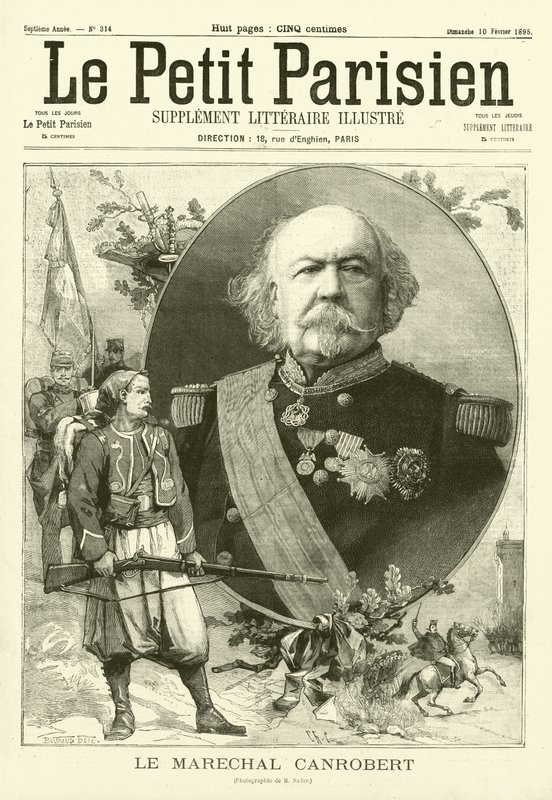 Marshal Canrobert , fransk soldat av after Nadar