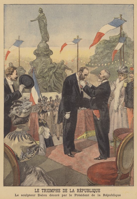 Republikkens triumf av after Oswaldo Tofani