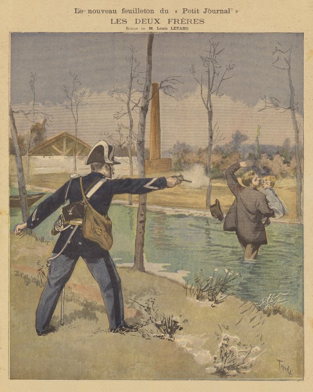 De to brødrene av after Oswaldo Tofani