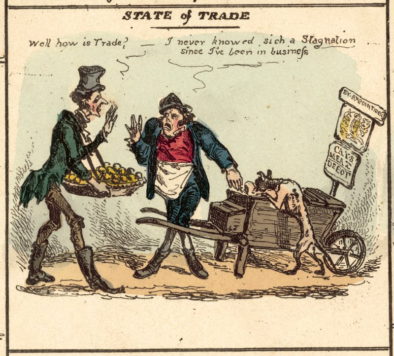 Handelstilstanden av after William Heath