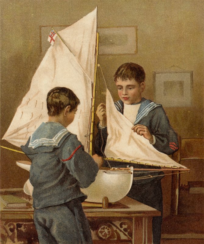 Gjør deg klar for Sea (chromolitho) av after William Henry James Boot