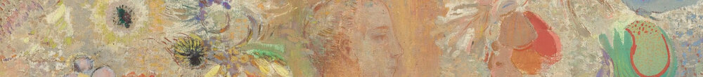 Buddha (Odilon Redon), Detail: Gesicht des Buddha