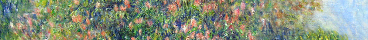 Blomstrende kastanjetre (Pierre-Auguste Renoir), Detail: Blühende Baumkrone