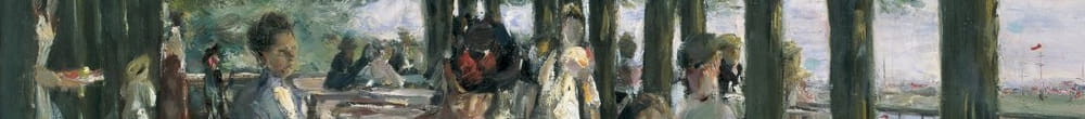 Terrassen på Restaurant Jacob i Nienstedten på Elben (Max Liebermann)