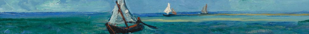 Seascape nær Les Saintes-Maries-de-la-Mer (Vincent van Gogh)