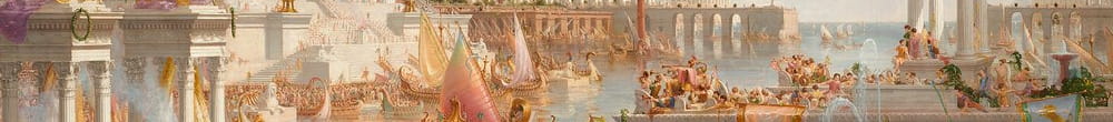 Imperiets kurs. The Consummation of Empire, 1836. (Thomas Cole)