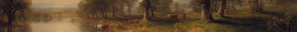 Sommerettermiddag, 1865. (Asher Brown Durand)