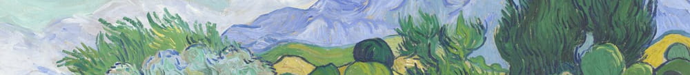 Hvetemark med sypresser (Vincent van Gogh)