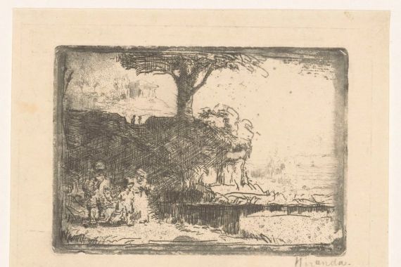 Abraham de Miranda (signed by artist)