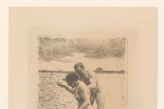 Anders Leonard Zorn (signed by artist)