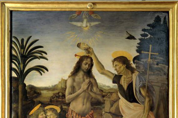 Andreea and Vinci Leonardo da Verrocchio