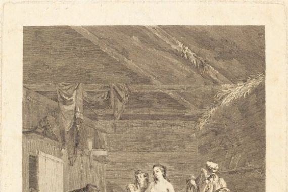 Augustin de Saint Aubin after Jean Baptiste Le Prince
