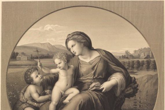 Baron Auguste Gaspard Louis Desnoyers after Raphael