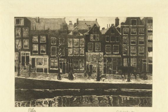 Carel Lodewijk Dake (signed by artist)