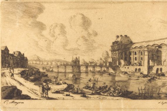 Charles Meryon after Reinier Nooms, called Zeeman