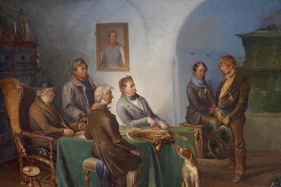 Circle of Josef Danhauser