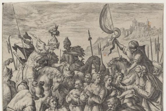 Crispijn van de Passe I after Maarten de Vos