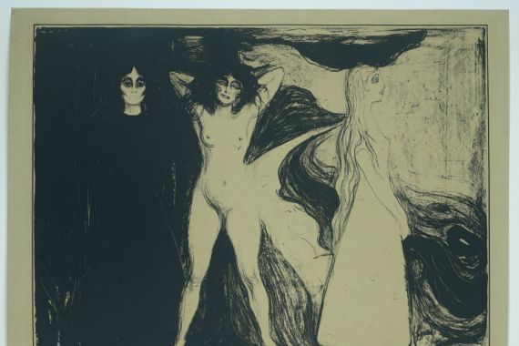 Edvard Munch (signed by artist)