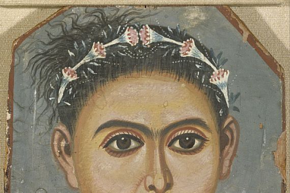 Fayum mummy portraits