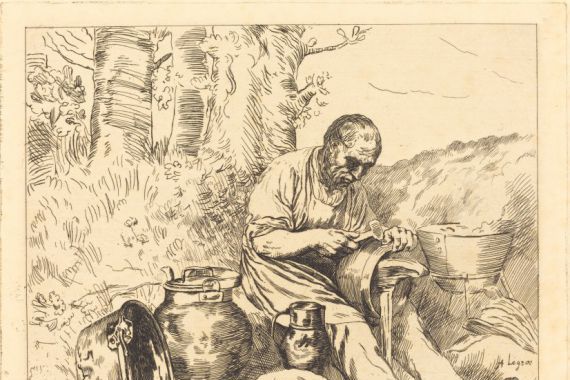 Felix Régamey after Alphonse Legros